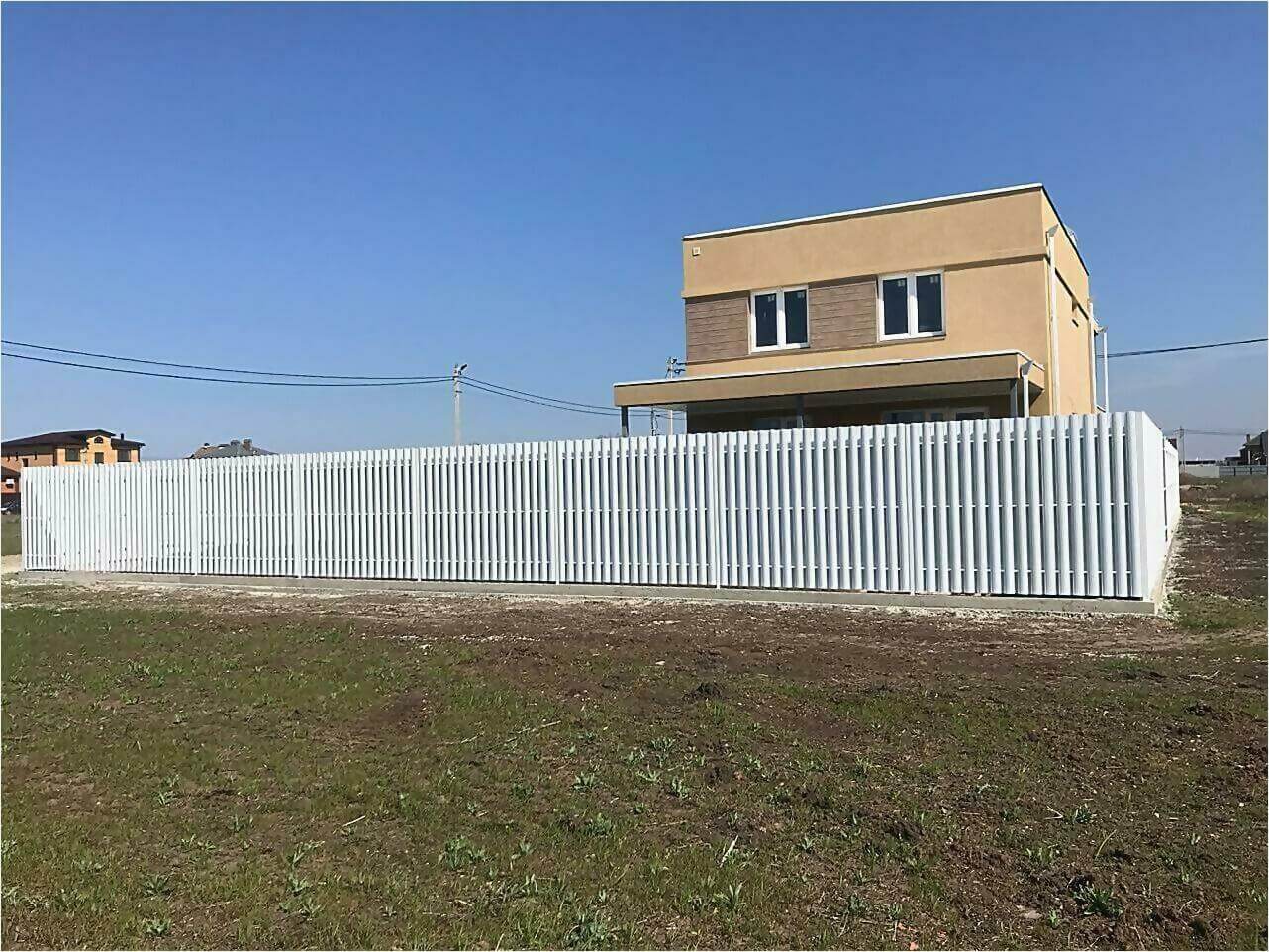 забор из штакетника 95м фото4 в Липецке