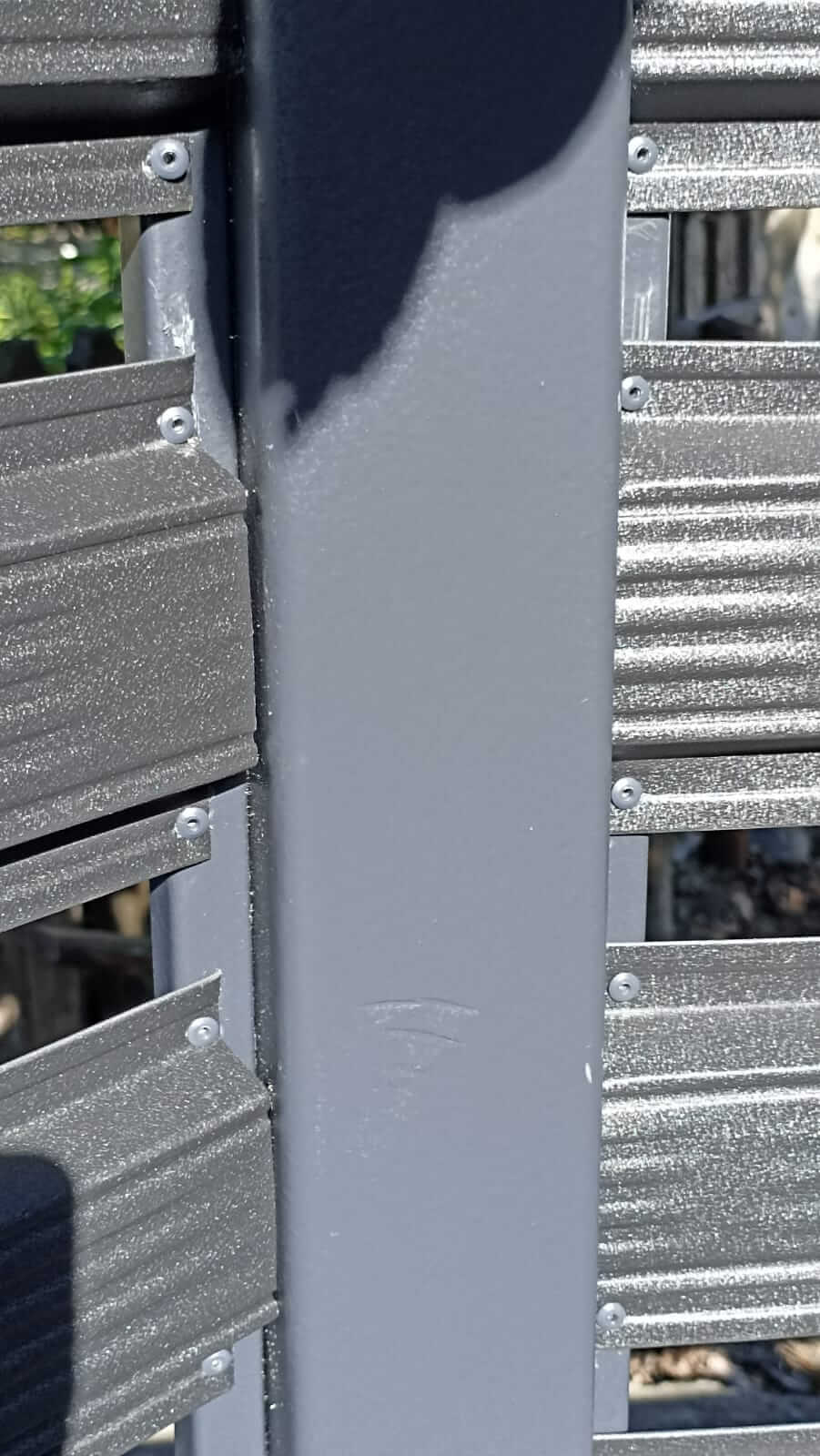 Забор из штакетника 90м RAL7024/7024 Серый Графит фото8 в Липецке