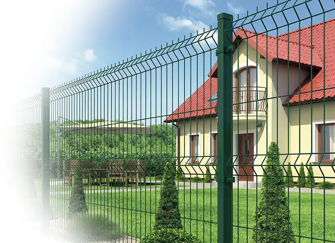 Забор из 3D сетки гиттер в Липецке с установкой под ключ